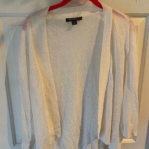 Tommy Bahama White Knit Cardigan Sweater